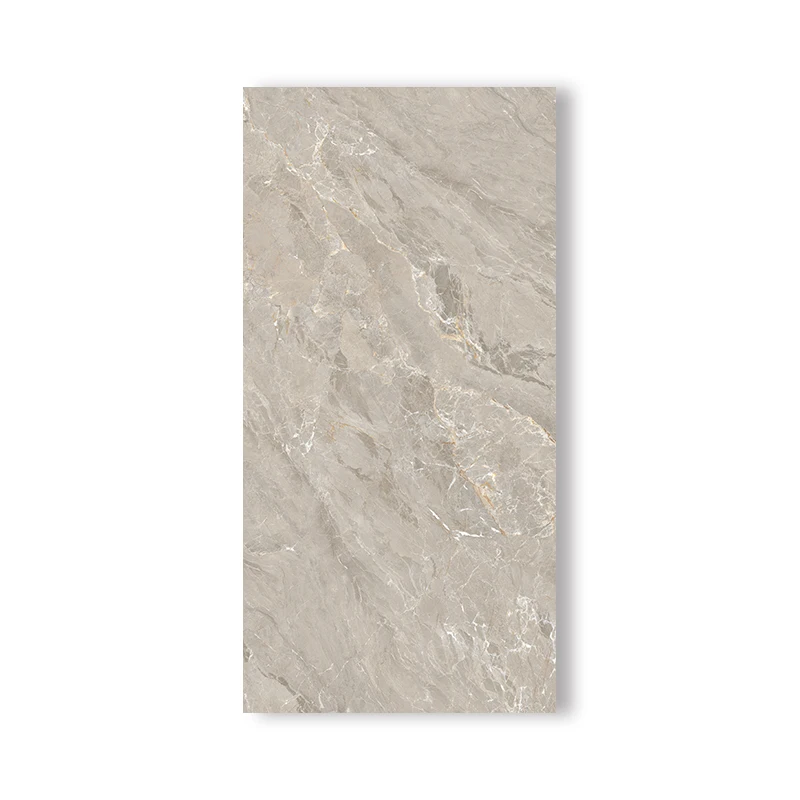Made in China 750x1500 Cream Color Full Glazed Polished Tiles Factory Direct Marble Floor Wall Tile For Living Room