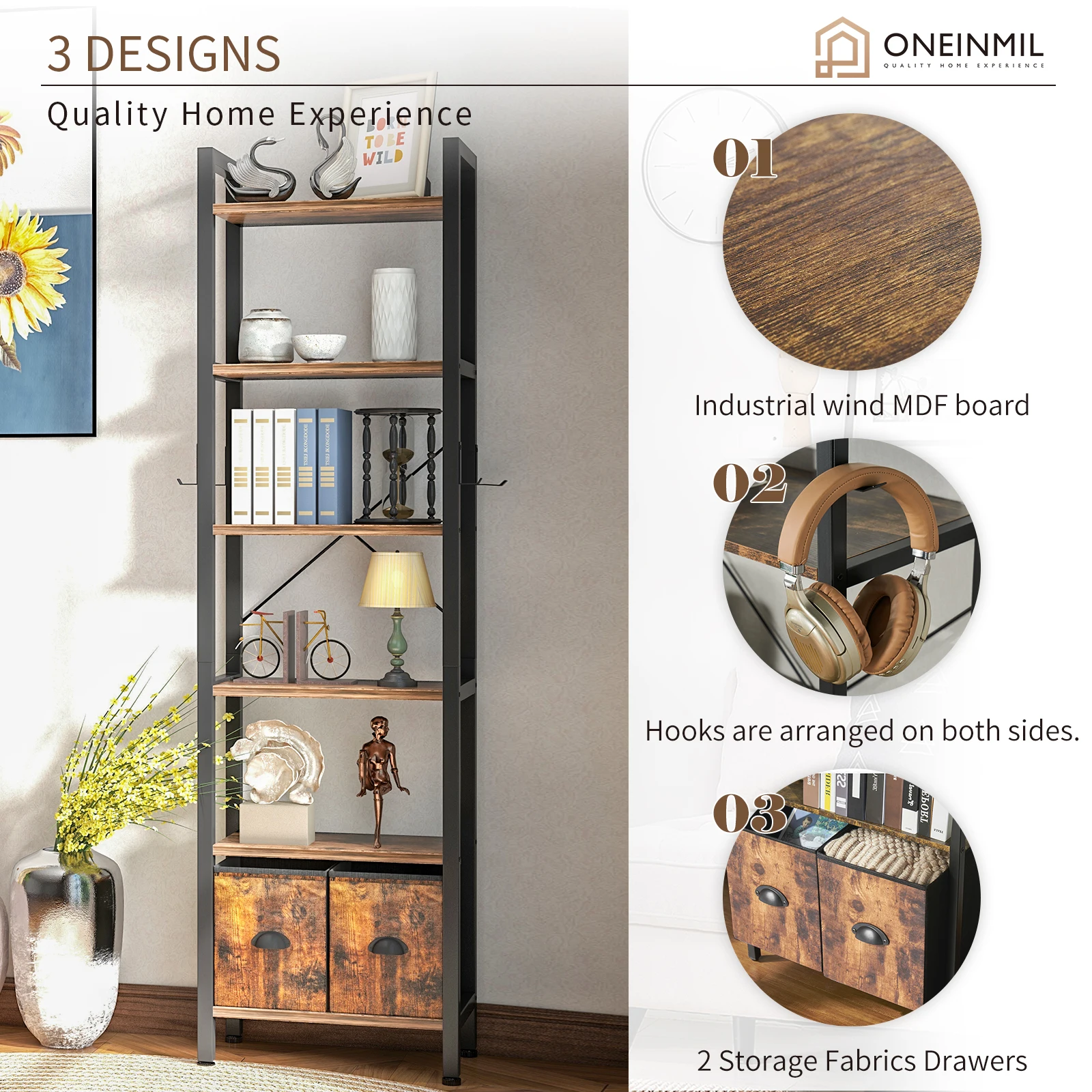 Customized Modern Design Wood Supermarket Shelves for Retail Store Commercial Shop Home Furniture for Warehouse Living Room Use