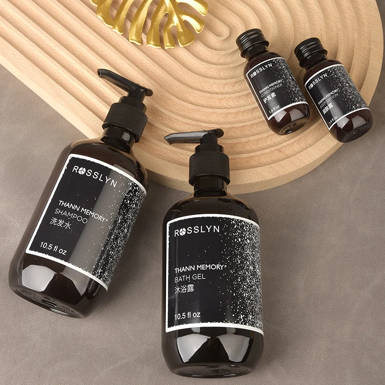 Customized Logo Personalised Hotel Toiletries Set Amenities High-end Hotel Shampoo Amenities Sets