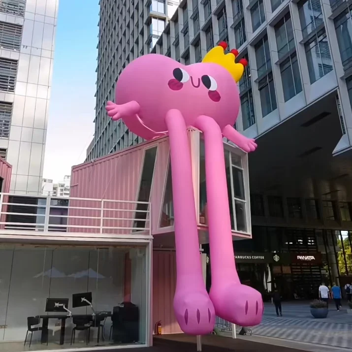 Outdoor Custom Inflatables Promotional Animal Cartoon Giant Inflatable Duck For Advertising