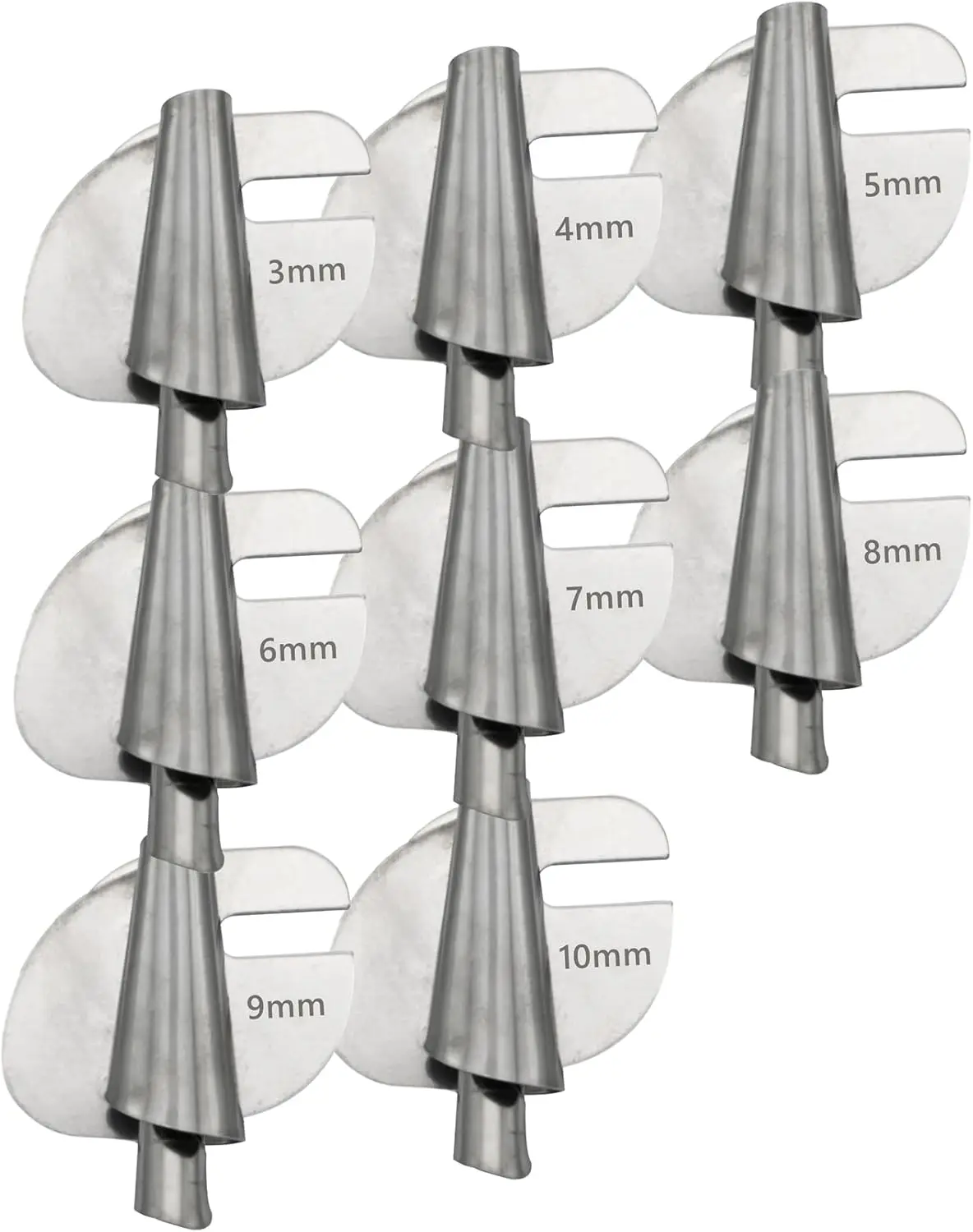 Свернутая лапка для швейной машины, 8 размеров, аксессуары для швейной лапки, TLX0205