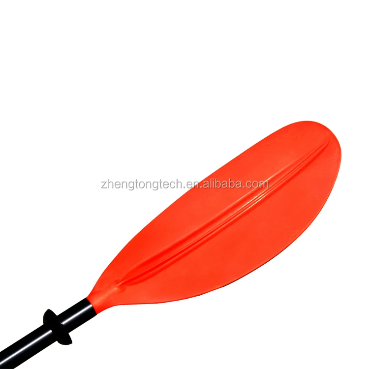 Adjustable shaft aluminum kayak paddle