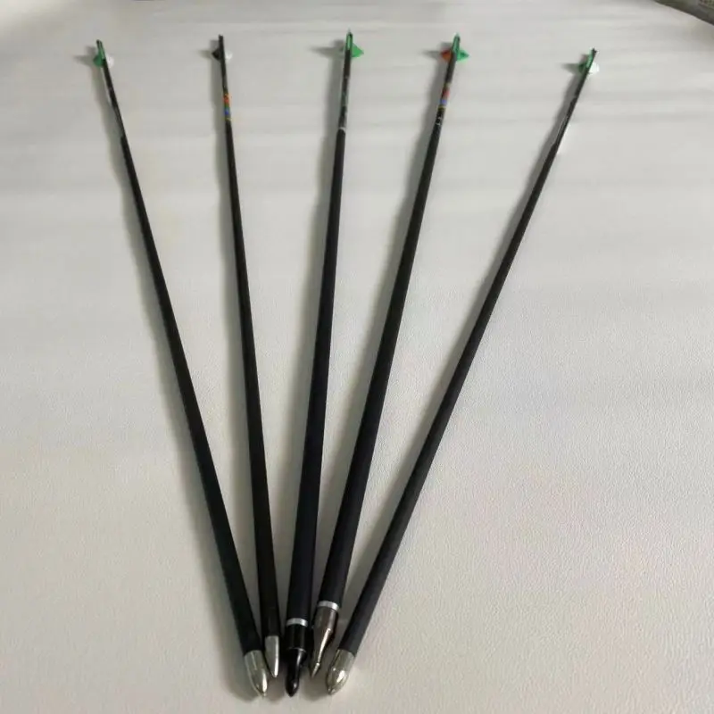 Carbon Arrow Brass Insert Bow And For Fishing Professional Crossbow Hunting Arrows With Feathera Buy Extension Rippa