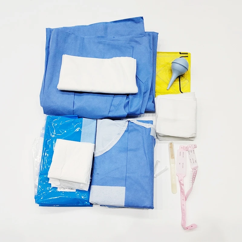 EO Sterile Hospital Baby Delivery Kits Maternity Baby Delivery Pack /Set with Customized