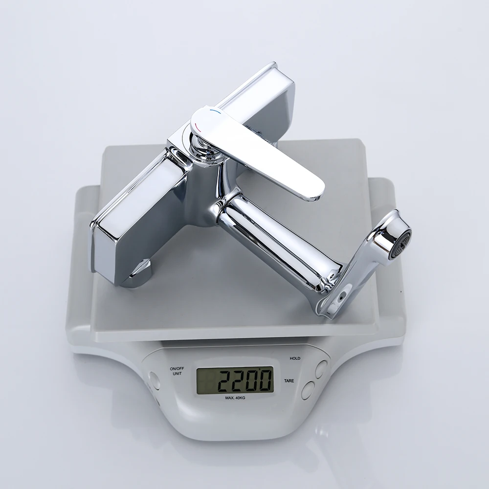 Luxury 3 way shower faucet set Wall Mounted brass Rain Shower Sets hand Shower