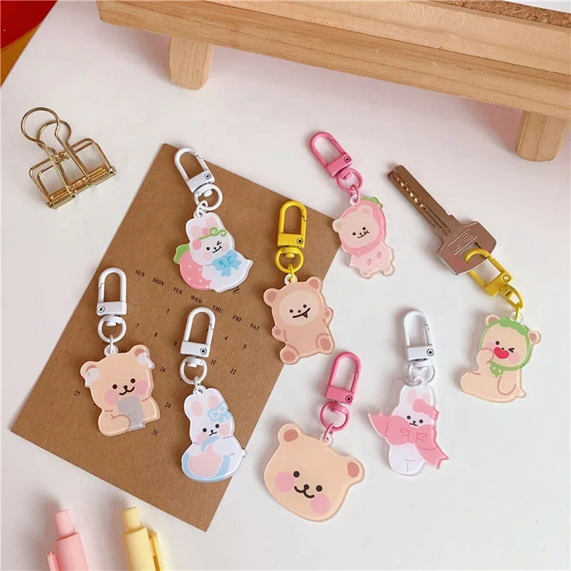 
Already In Stock Custom Logo Acrylic Keychain For Gifts 