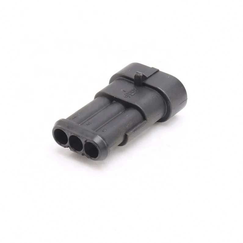 New original 3-hole 282105-1 Automotive wire harness connector plug Waterproof connector connector