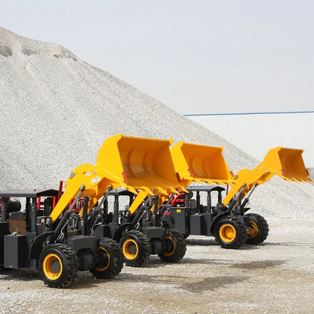 Rock Coal Underground Coal Mine Tunnel Mining Wheel Loader