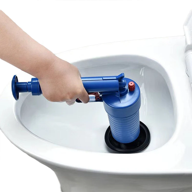 High Pressure Air Drain Pump Pipe Dredge Tools Drain Cleaning Tool Toilet Plunger Kitchen Sink Sewer Dredge Tool
