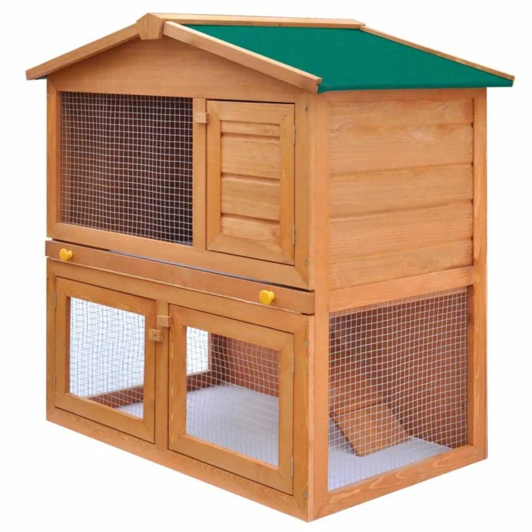 Jaalex Custom Outdoor Wooden Waterproof Easy Clean Small Chicken Coop For Garden Portable Hen House Rabbit Hutch