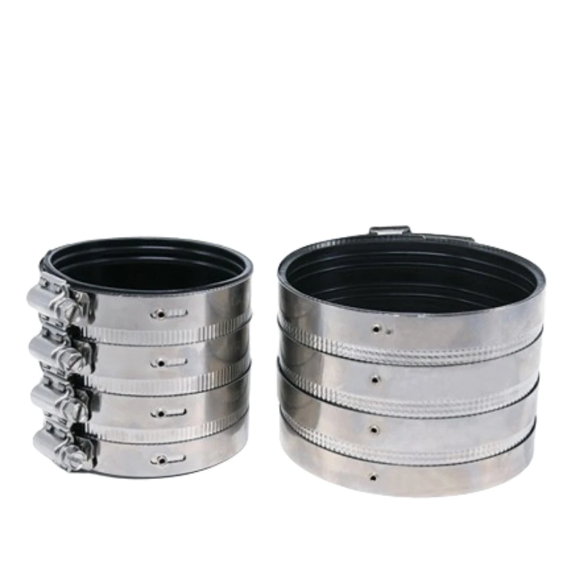 Stainless Steel and Flexible Cast Iron Pipe Clamp PVC Pipe Fitting for Water Application Head Model Pipe Bundle Hoop Clamps