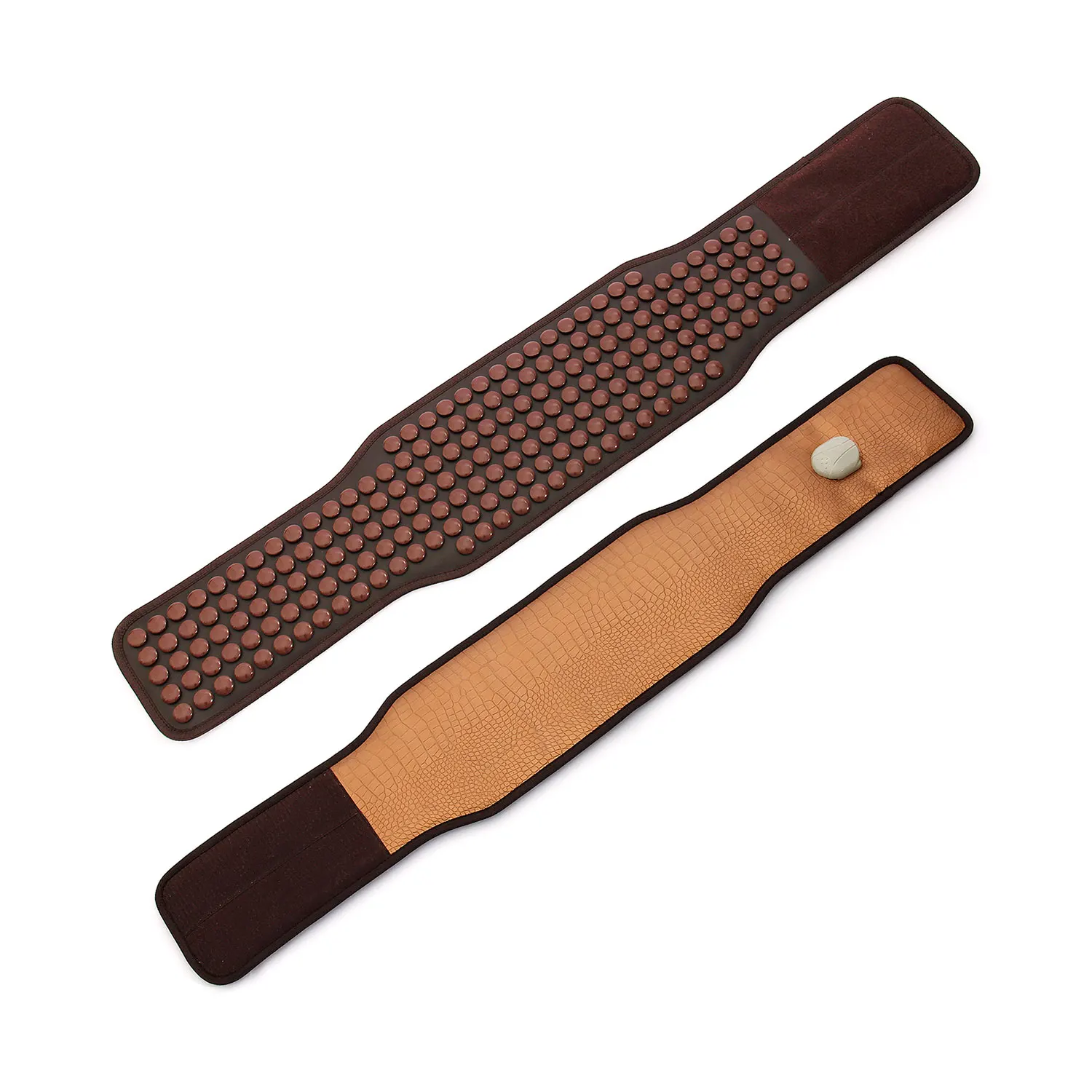 Acupressure Heating Massage Germanium Health Mat Waist Support Therapy Photon Jade Thermal Tourmaline Belt