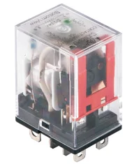 Industrial control 24V with light miniature relay