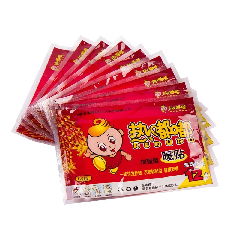 
Factory self heating patch keep body warm disposable body warmer hand warmers pads 