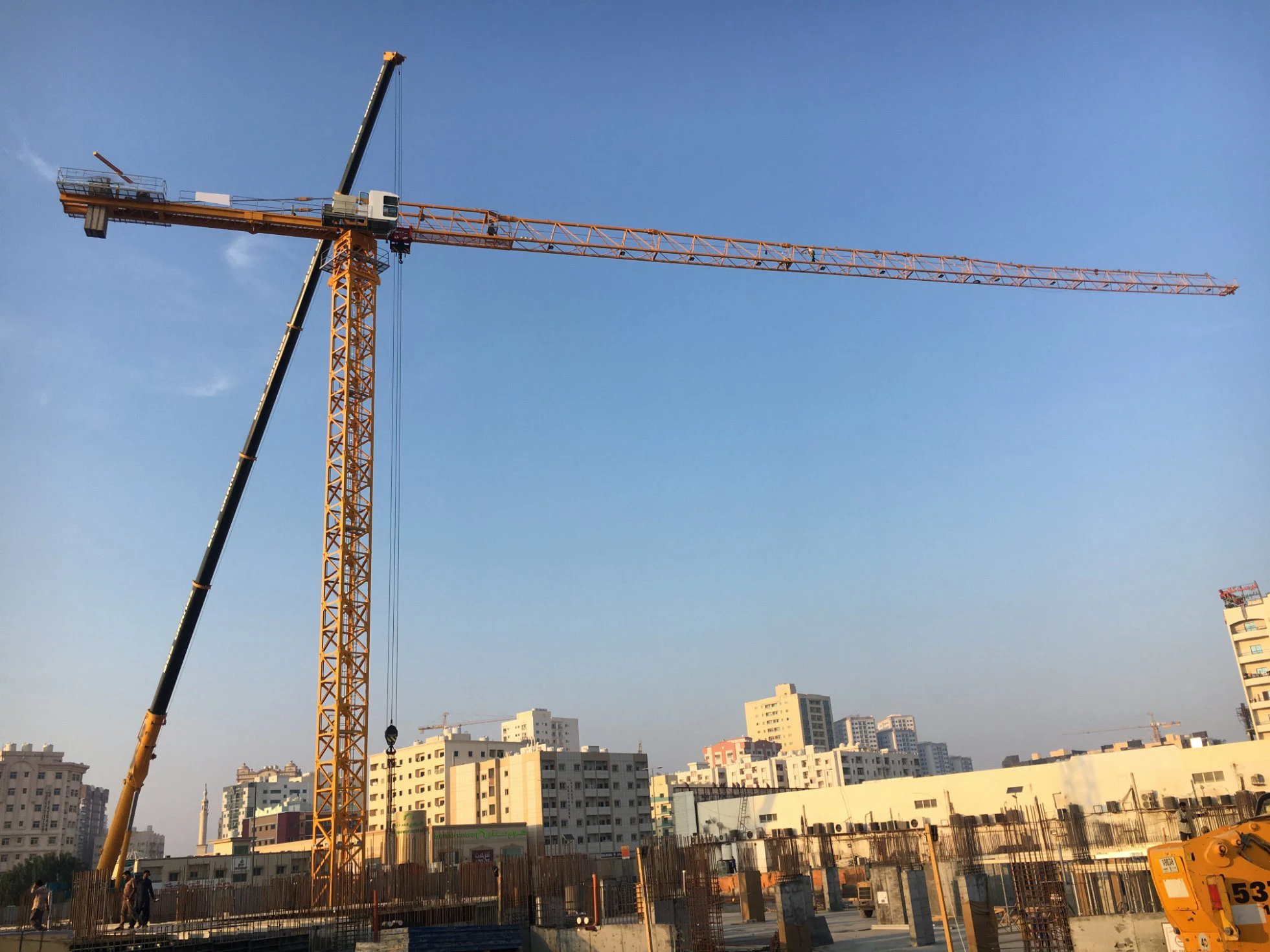 Строительная машина XGT7020-12 Плоская верхушка башенный кран с конкурентоспособной