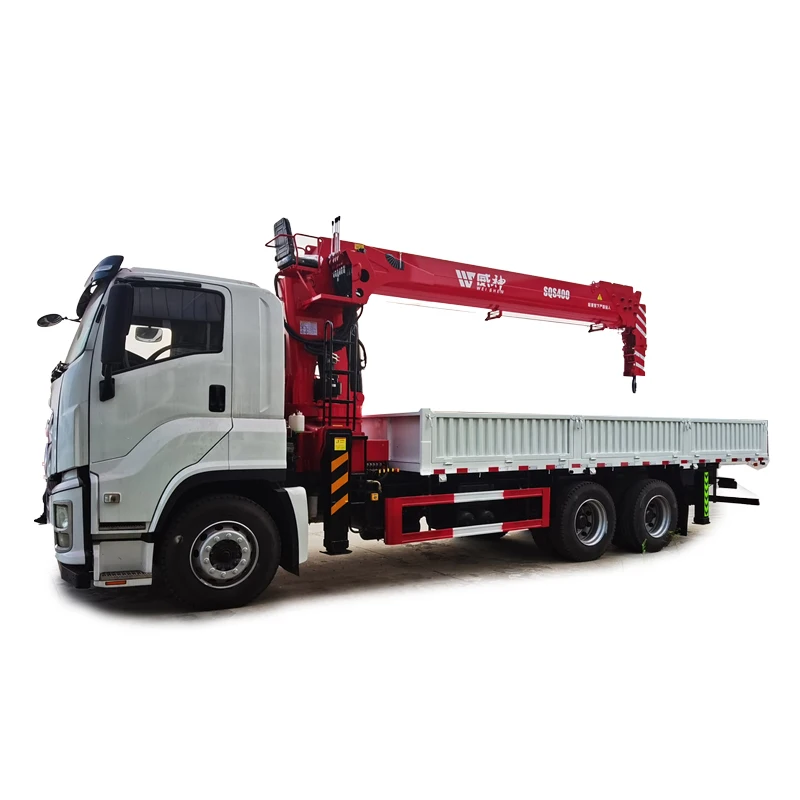 New Style Isuzu 6*4 10 Ton 16 Ton 5 Section Arm Cranes Truck Hydraulic Telescopic Boom Truck Mounted Crane