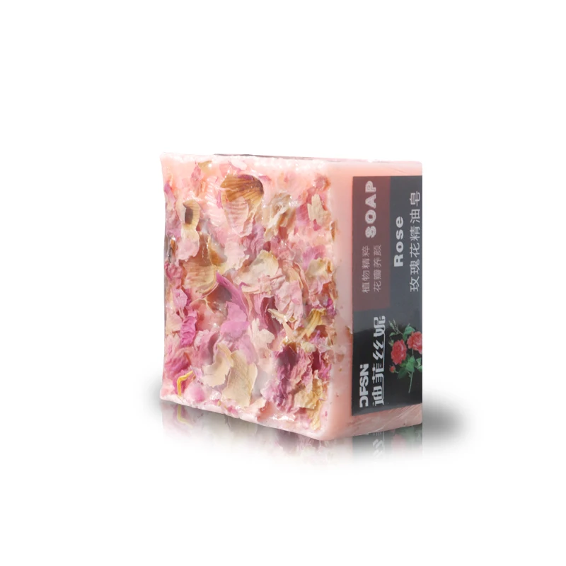 Manufacturer Well Made Cleansing Beauty Dried Flower Petal Soap
