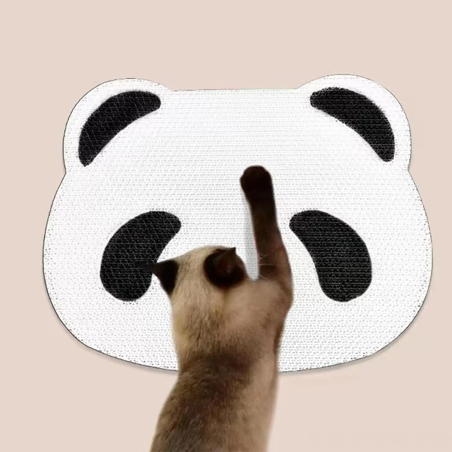 17-INCH Vertical/Wall Mounted Cat Scratcher Cat Scratching Post Wall Sticker Claw Grinder, Cat Scratcher Pad