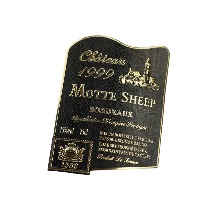Factory supply quality custom tag label metal