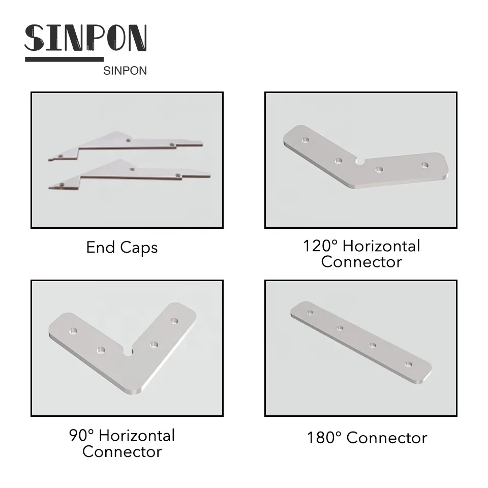 ALU14346 143mm * 46mm Led Aluminum Profile