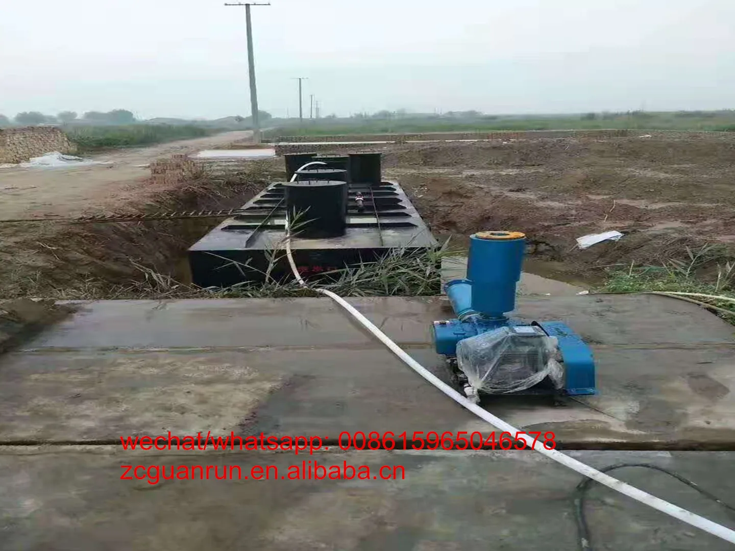 MBBR Moving Bed Biofilm Reactor Water Filter Wastewater Purification Machine
