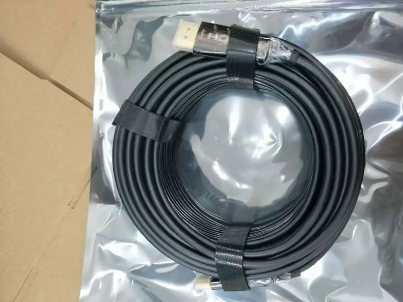 Высокое качество HDMI 2,0 Версия Поддержка 4k @ 60 Гц, 3d aoc 50 м волокно кабель
