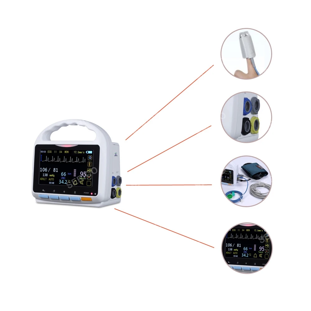SERICO JR07 Vital Signs multi (SPO2+ETCO2)