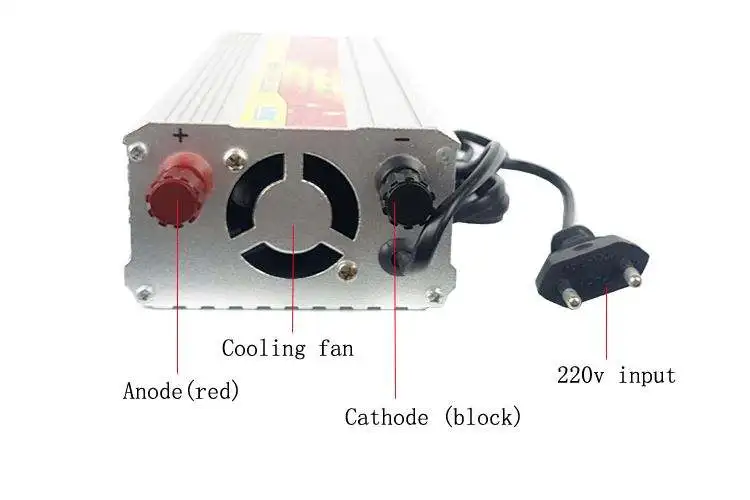 Solar Inverter 12v 24v 48v 220v 110v UPS Inverter Modify Sine Wave Car Converter With Battery Charger