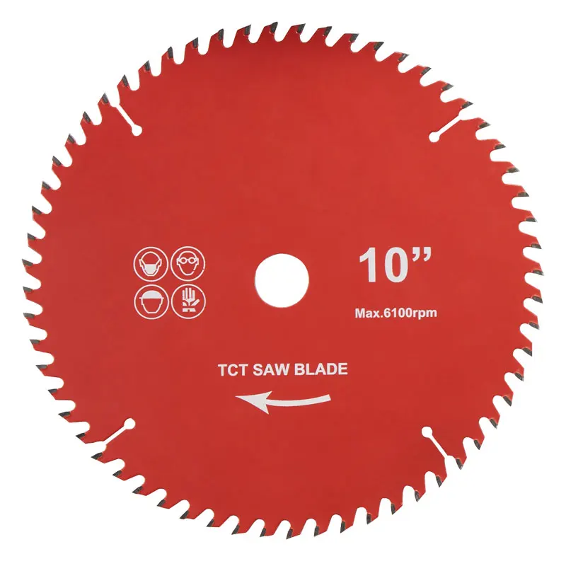 10 inch x 60T High Cutting Speed Ultra Fine Finishing Circular Saw Blade
