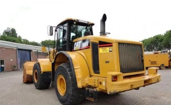 Недорогой фронтальный погрузчик Caterpillar 966h, б/у погрузчик cat 966H, низкая цена, Шанхай, Китай