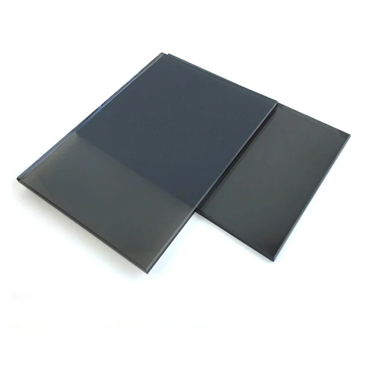 6mm Black Euro Grey Reflective Tempered Glass 6 mm Reflex Tempered Glass Price