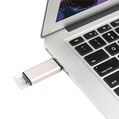 Флеш-накопитель TOPDISK 2021 ID103 Dual OTG USB3.0 для iPhone и iPad, флеш-накопитель 256 ГБ