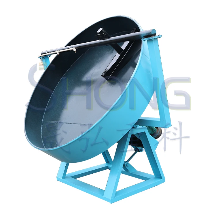 Mineral ammonium nitrate powder compound fertilizer granulating machine