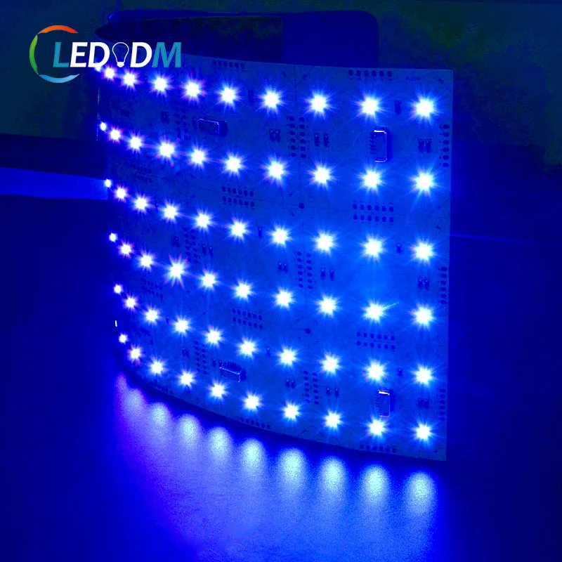 108 СВЕТОДИОДНАЯ Светодиодная панель гибкие листы для освещения столешница из оникса 24 В RGBWW 5 в 1 мягкая светодиоды