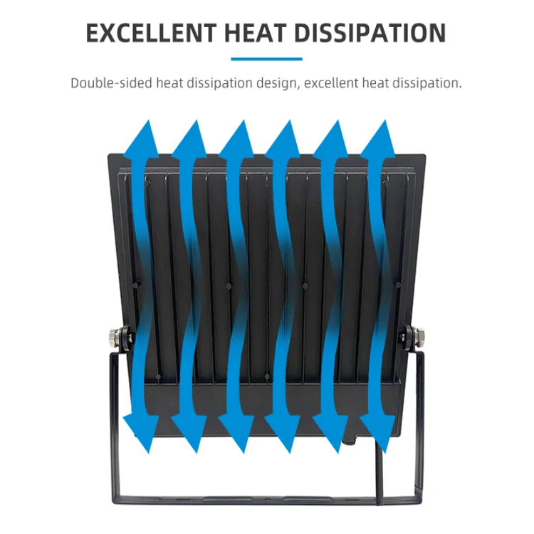 Ac 220v High Brightness Adjustable Ip66 Waterproof Logistic Airport Stadium Projector High Mast Led Flood Light