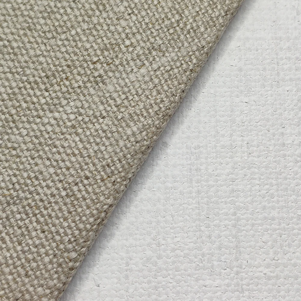 Wholesale Cotton Linen Blend Natural Oil Painting Waterproof Matte Painting Canvas Roll