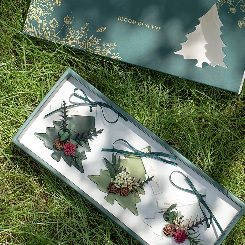 Aromatherapy wax tablets gift box bedroom wardrobe solid balm candle Christmas gift wedding souvenir fragrance tablets