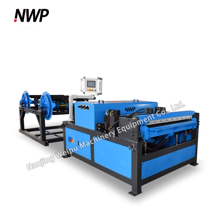 NWP brand sheet metal auto duct forming machine line 3