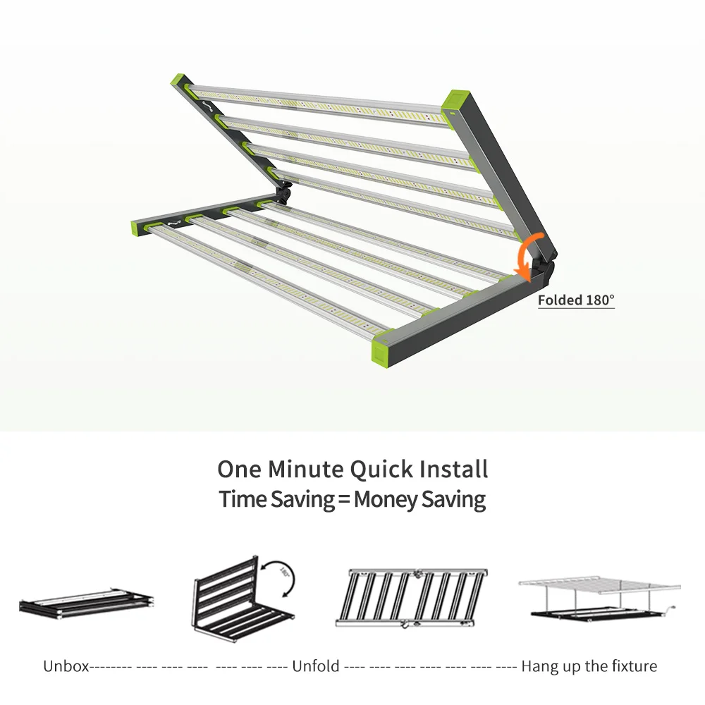 PPFD 1000 Watt Hydroponic Light Growing Led 1000w Full Spectrum Grow Light Led Bar
