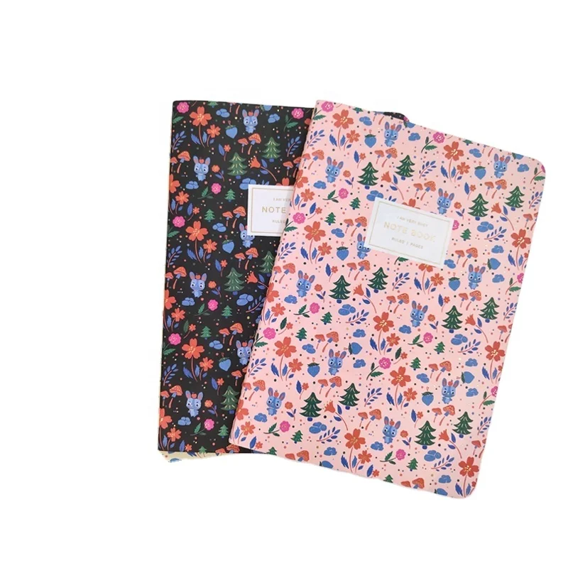 2022 School offices cheap bulk blank notebook with custom design for student hardcover exercise book