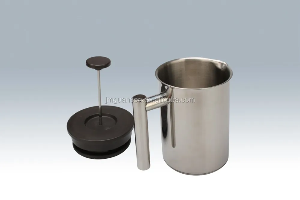 New Coffee & Tea Tools Metal Brewing Coffee Stainless Steel Milk Frother Foam Maker
