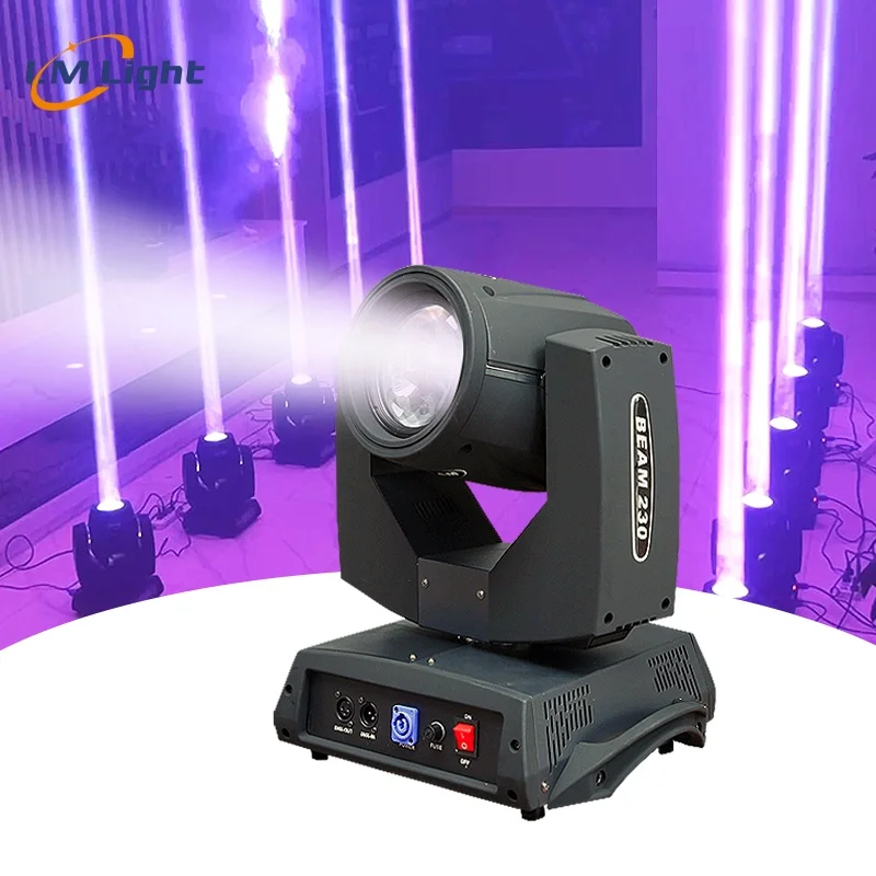 LM factory wholesale stage lighting beam 230 7r moving head light Led Spot 230w sharpy 7r beam lights with flight case