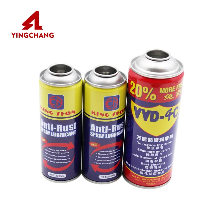 Заводской пустой аэрозольный баллон для очистки тормозов, 14 унций, 500 мл