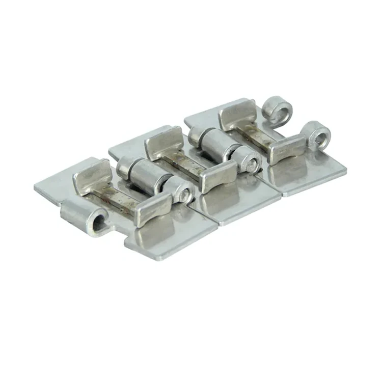 SS881 Factory Manufacturing Stainless Steel Side Flexing Chain  for beer industry bottle conveyor