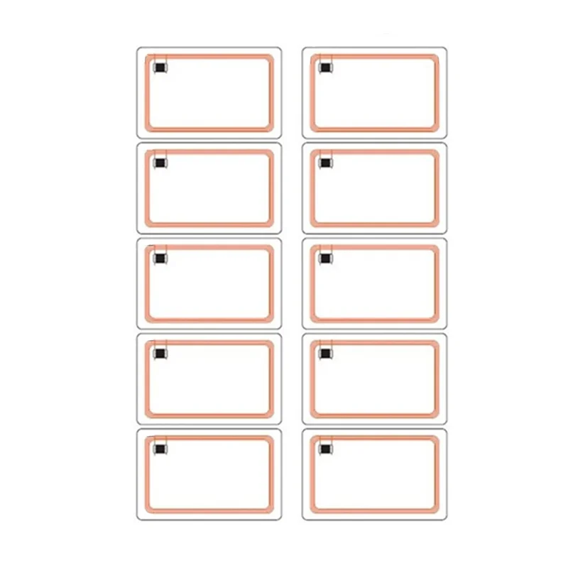 TK4100 RFID Inlay sheet lamination for IC/ID card PVC white sheet with chip