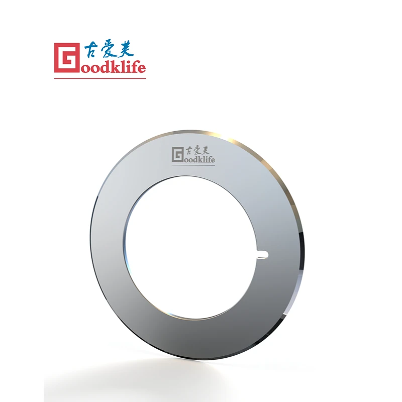 Rotary tissue perforating knife