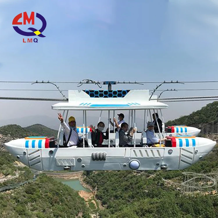 Outdoor Adventure Ropeway Sightseeing Cable Car Airship Cableway Tourism Travel Tour Ropeway Airship