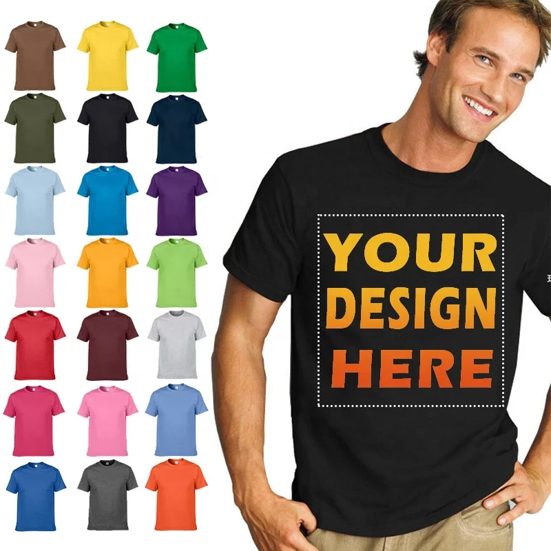 OEM Заказная печать по требованию футболки печать чистый 100% органический хлопок футболки унисекс высокое качество пользовательский Графический Мужская футболка