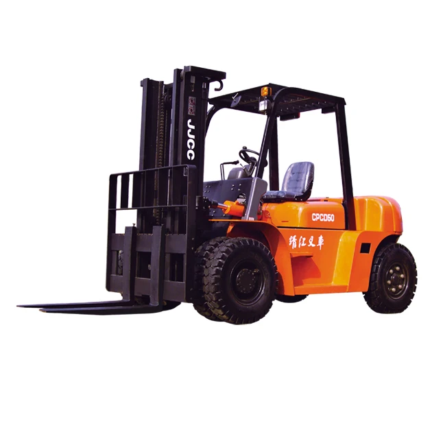 JJCC CPCD50 China forklift manufacture 5ton forklift truck fork lift diesel electric pickup truck for sale
