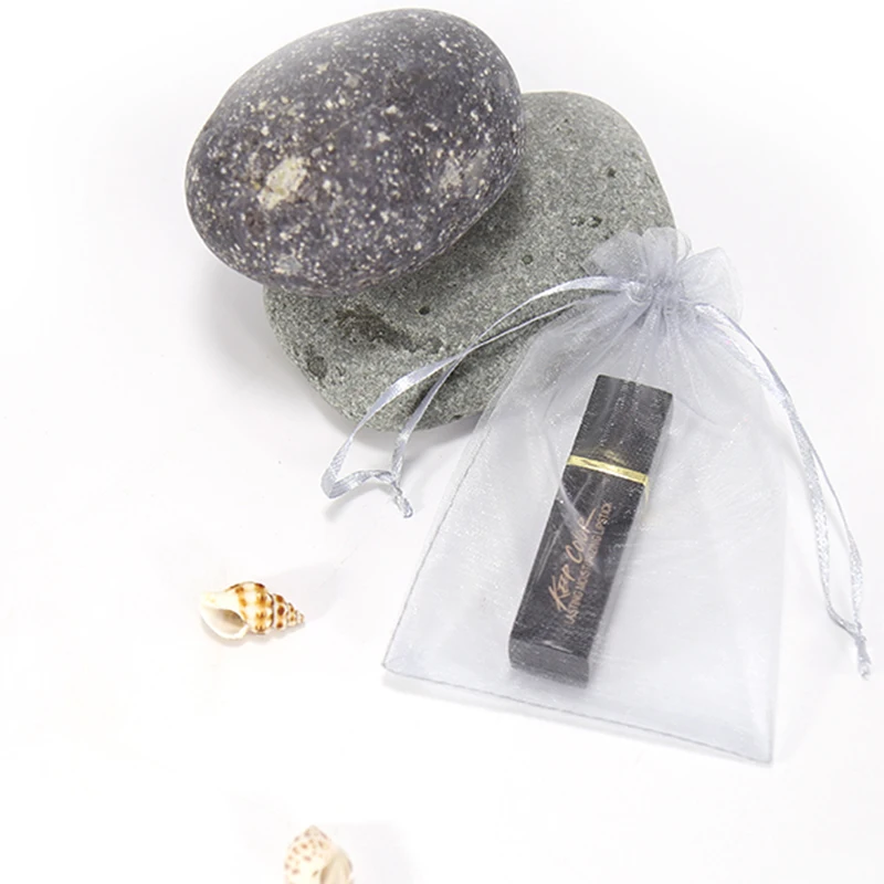 black organza bags packaging wedding customised jewelry gift bags custom printed   drawstring bag